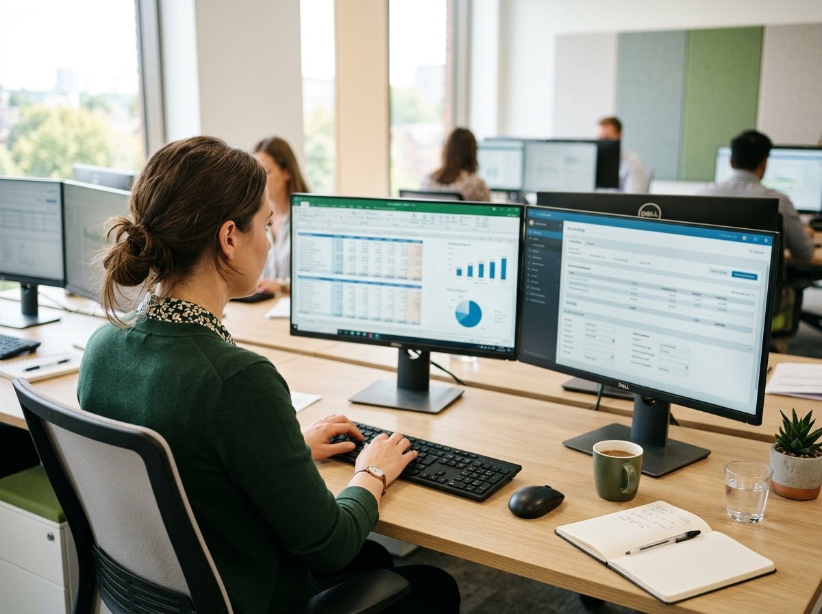 Expert bookkeeper managing Bookkeeping